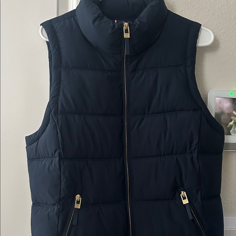 Tommy Hilfiger Navy Puffer Vest